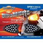 Weiser Motorrad LED Turn Signal Inserts